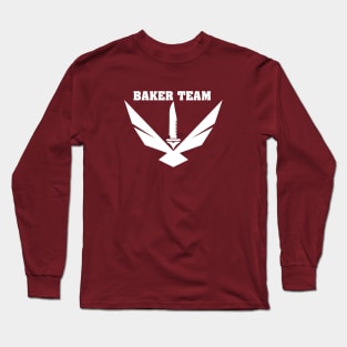 Baker Team - White Long Sleeve T-Shirt